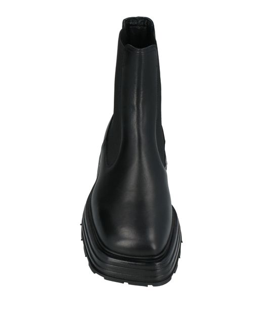 Jil Sander Black Ankle Boots for men