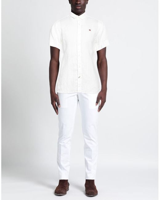 Napapijri White Shirt for men