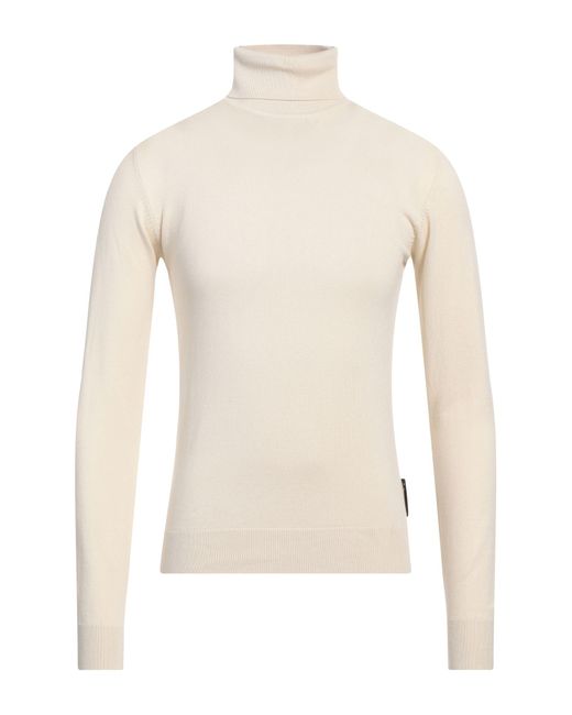 Richmond X White Turtleneck Viscose, Nylon for men