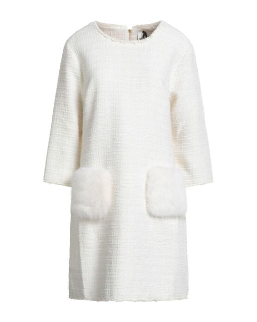 No Secrets White Mini-Kleid