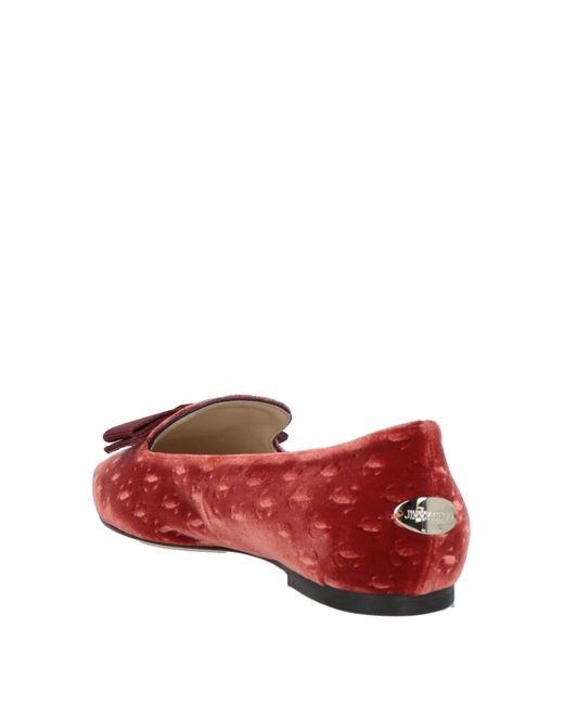 Jimmy Choo Red Loafer