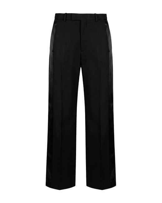 Phoebe Philo Black Pants Wool, Viscose