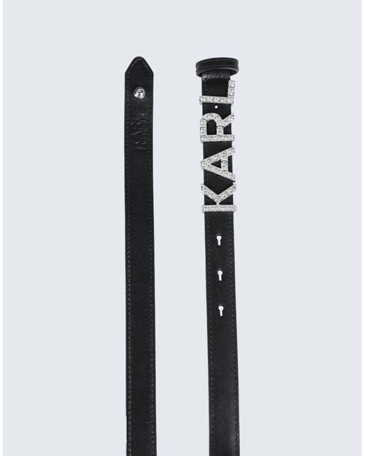 Karl Lagerfeld Black Belt