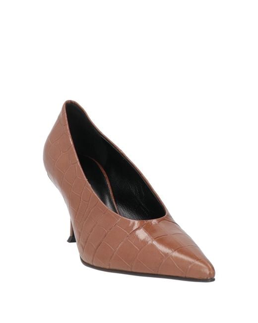 Lella Baldi Brown Pumps