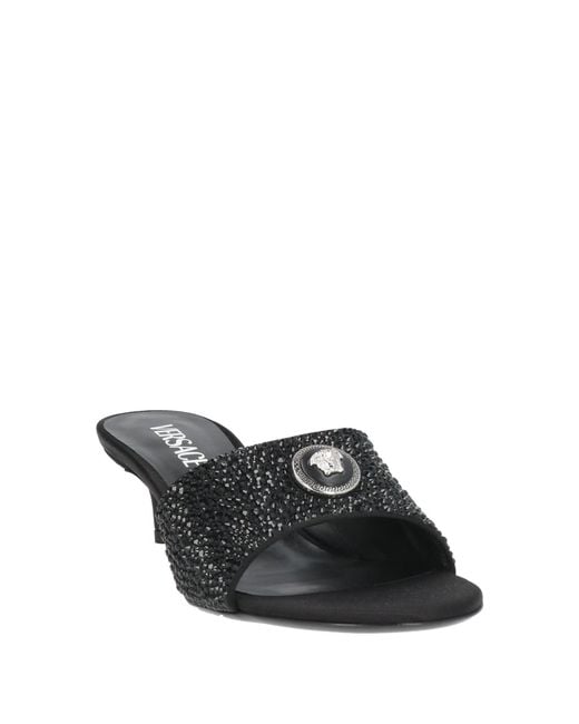 Versace Black Sandale