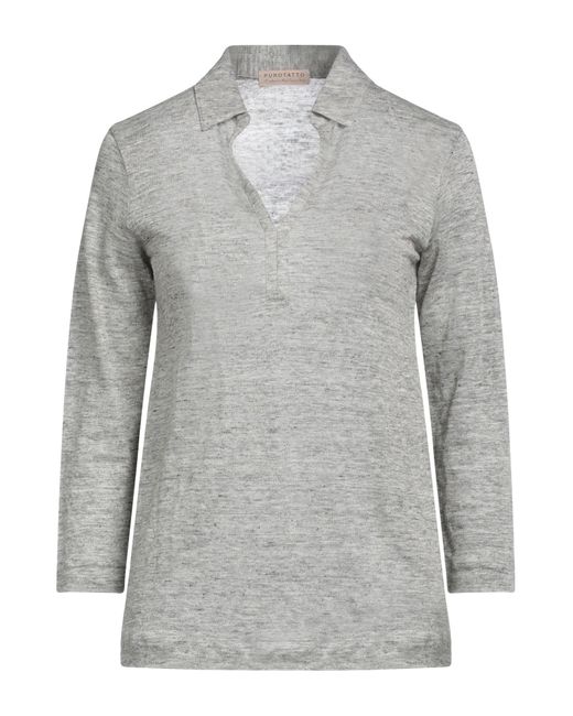 Purotatto Gray Polo Shirt
