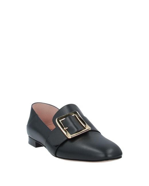 Bally Black Mokassin