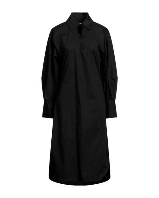 Trussardi Black Midi Dress