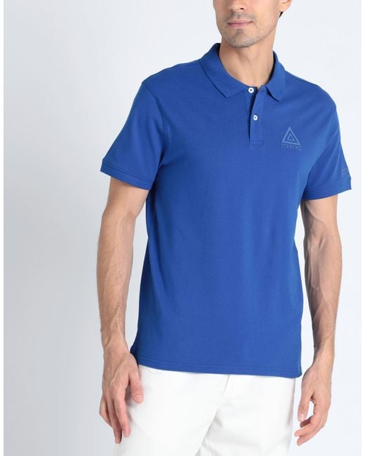 Iceberg Blue Polo Shirt for men