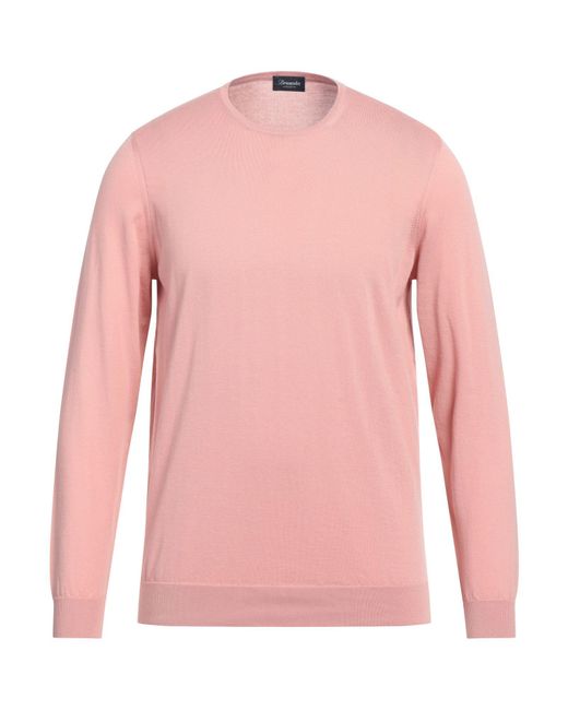 Drumohr Pink Jumper for men