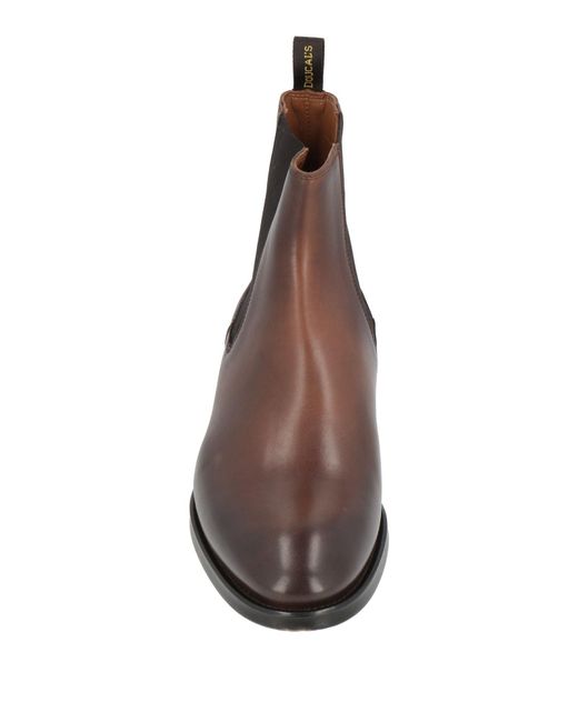 Doucal's Brown Ankle Boots for men