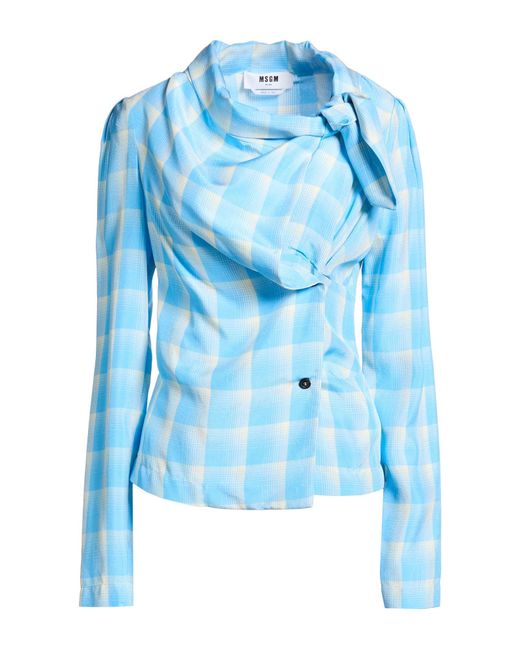 MSGM Blue Shirt