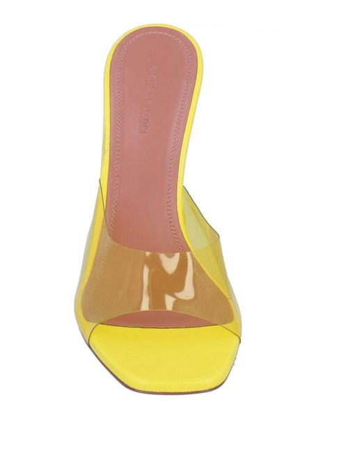 AMINA MUADDI Yellow Sandale