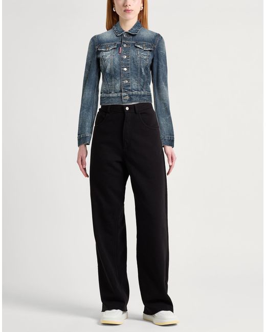 DSquared² Blue Denim Outerwear