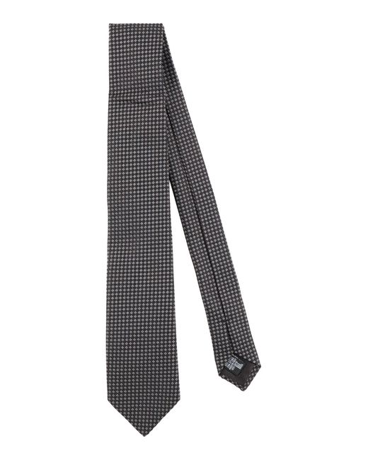 Giorgio Armani Gray Ties & Bow Ties Silk for men
