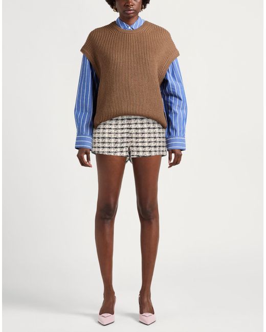 Anine Bing Gray Shorts & Bermuda Shorts