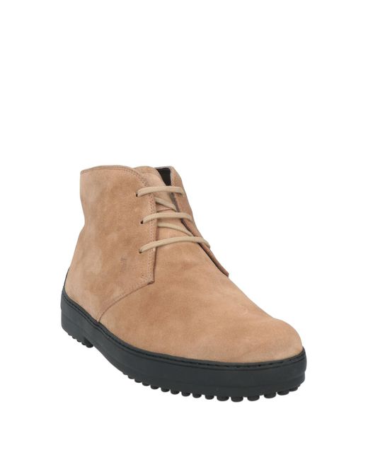 Tod's Brown Ankle Boots for men