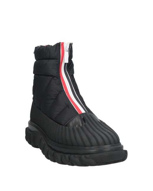 Thom Browne Black Ankle Boots Textile Fibers, Synthetic Fibers for men