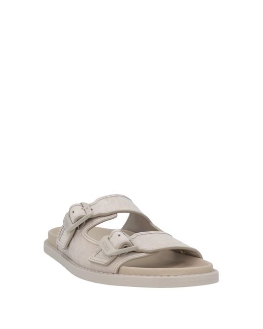 Fendi Sandale in White für Herren