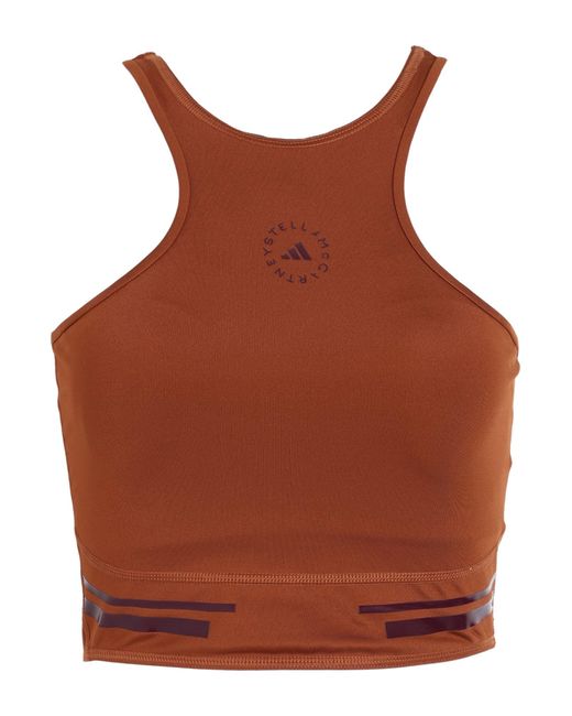 Adidas By Stella McCartney Brown Top