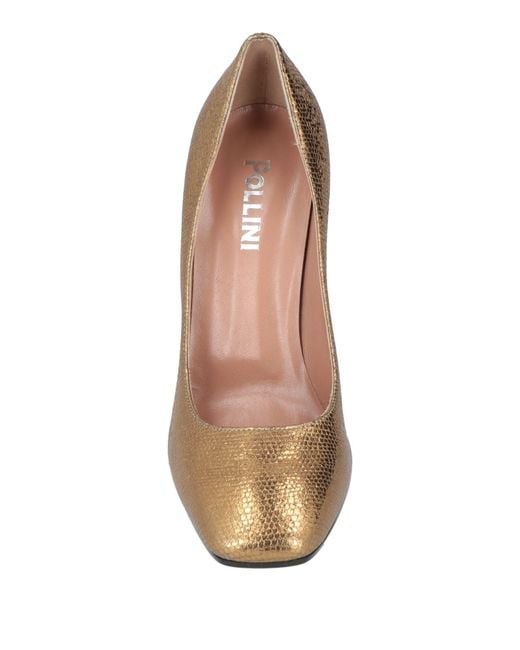 Pollini Metallic Pumps