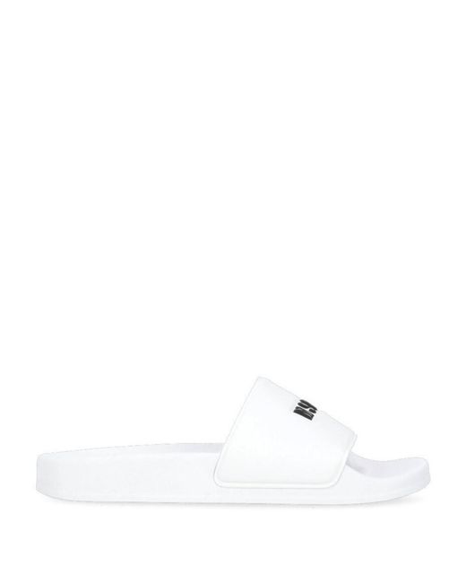 MSGM White Sandale
