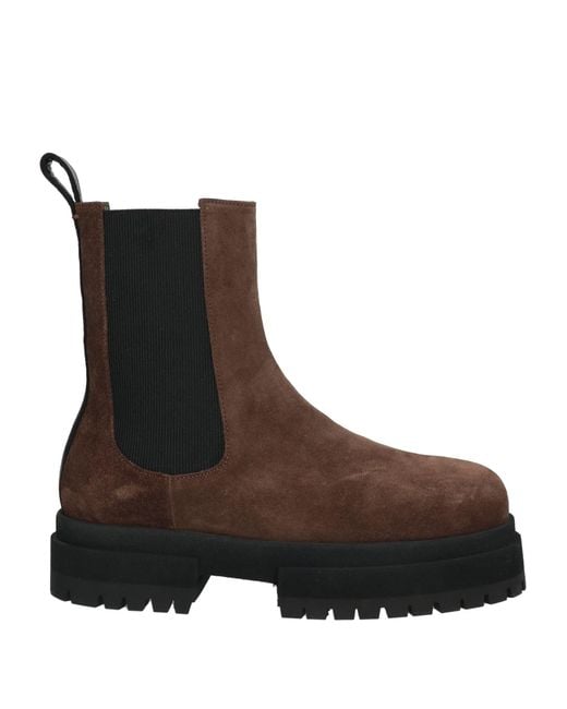 MARIA LUCA Brown Stiefelette