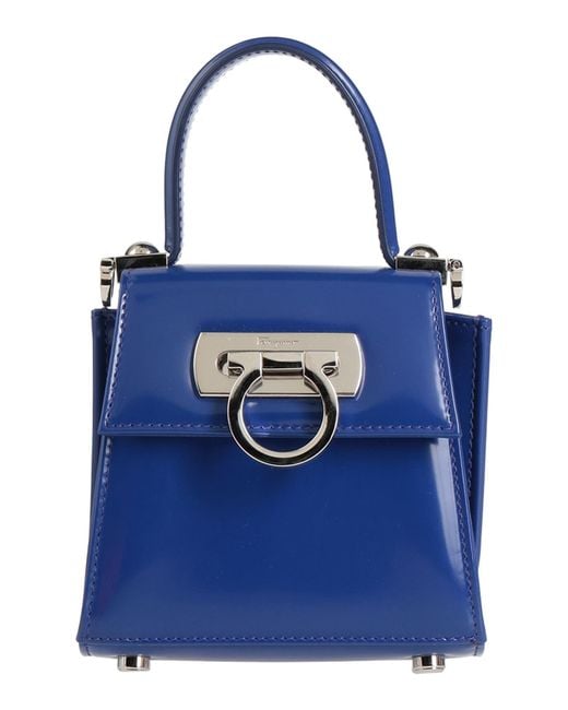 Ferragamo Blue Handbags