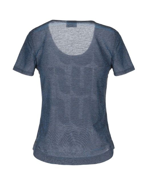 slate blue t shirt