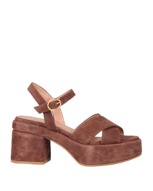 Ovye' By Cristina Lucchi Brown Sandals