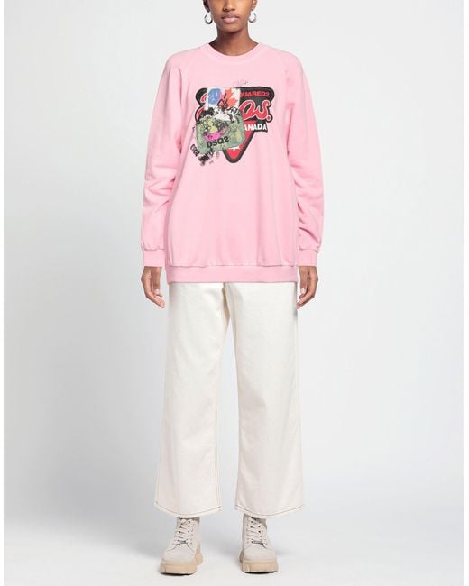 DSquared² Pink Sweatshirt