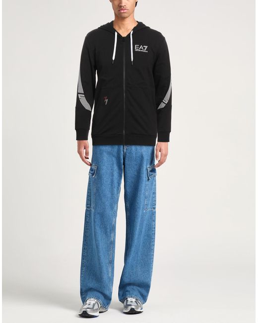 Sudadera EA7 de hombre de color Black