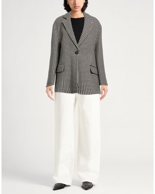 Aniye By Black Coat Wool, Polyester, Elastane