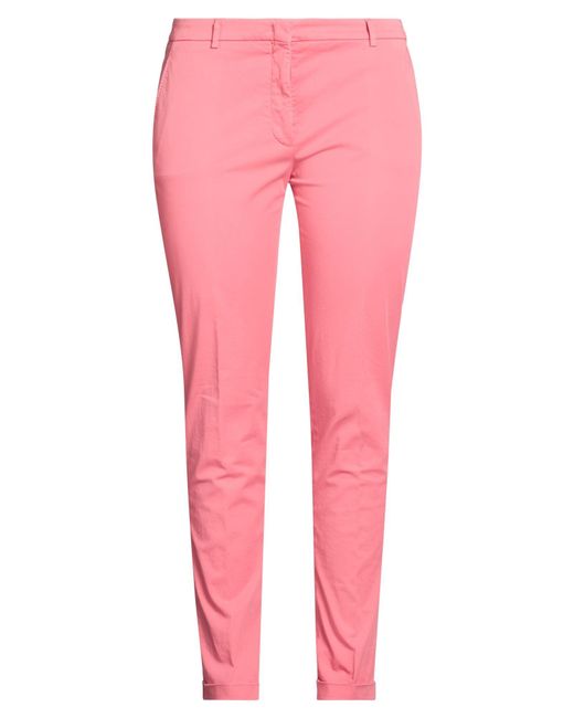 Incotex Pink By Slowear Pants Cotton, Elastane