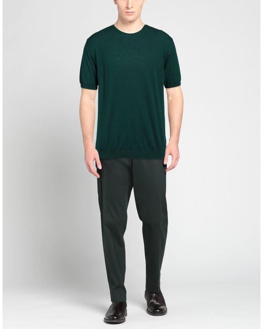 Bellwood Green Sweater Cotton for men