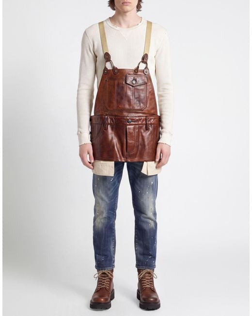 DSquared² Brown Waistcoat for men