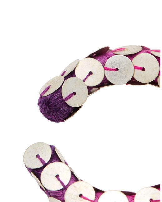 Isabel Marant Pink Bracelet Textile Fibers, Metal