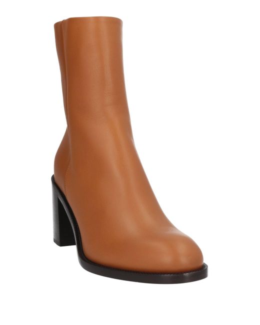 Lafayette 148 New York Brown Ankle Boots