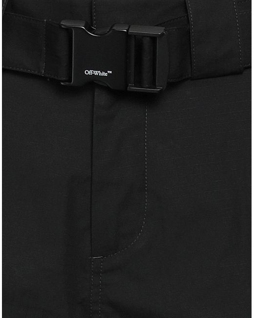 Off-White c/o Virgil Abloh Black Shorts & Bermuda Shorts for men