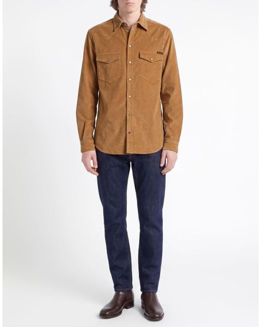 Dolce & Gabbana Brown Shirt for men