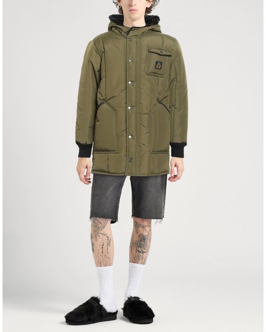 Refrigiwear Green Coat for men