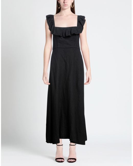 Honorine Black Maxi Dress
