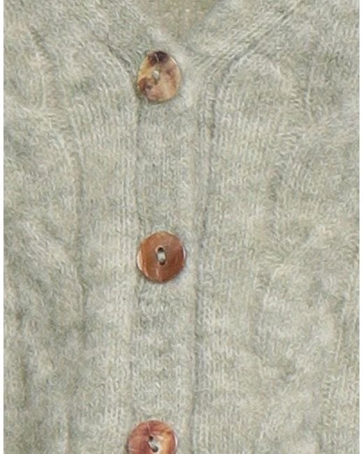 Ballantyne Green Cardigan Wool, Alpaca Wool, Polyamide, Elastane
