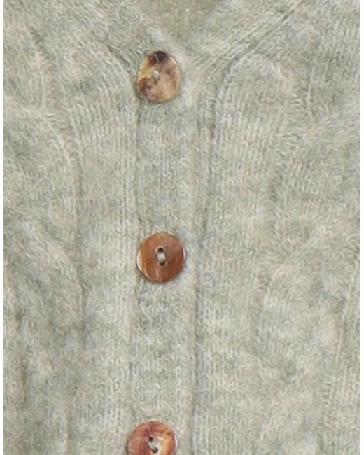 Ballantyne Green Cardigan Wool, Alpaca Wool, Polyamide, Elastane