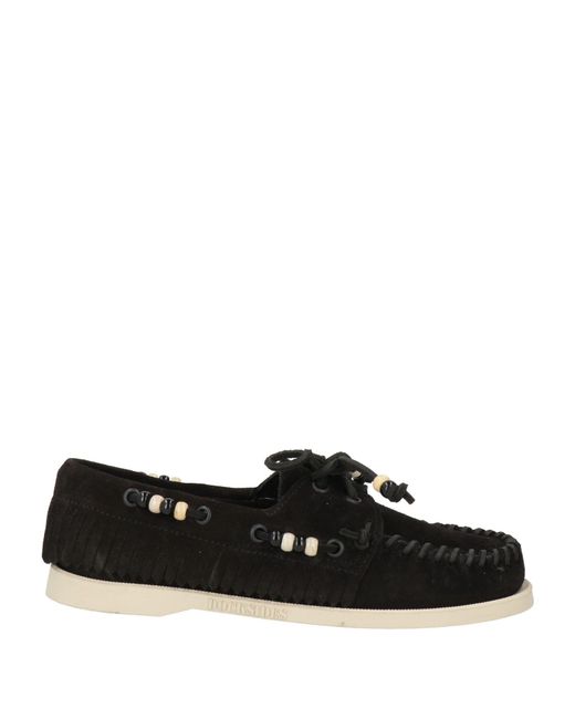 ALANUI x SEBAGO DOCKSIDES Black Loafer