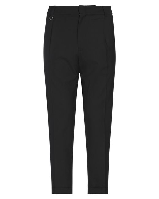 Paolo Pecora Black Pants for men