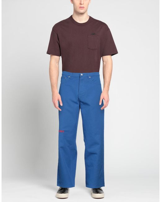 Pleasures Blue Trouser for men