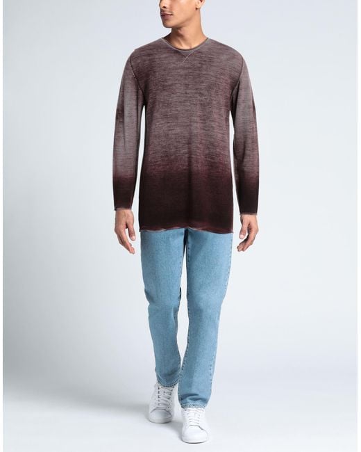 AROVESCIO Brown Sweater for men