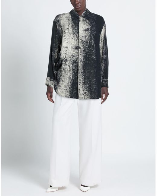 FEDERICO CINA Black Shirt Viscose