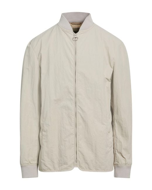 Barbour White Jacket Polyamide for men